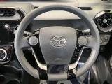 【ステアリングスイッチ】運転中、前方から目線をそらすことなく、オーディオ等の操作が可能な便利機能!安心&快適なドライブを演出してくれます♪