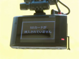 社外ドラレコを装着(保証対象外となります)