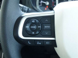 ステアリングに各種スイッチが付いてますのでとっても便利です。