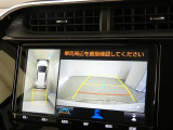 パノラミックビューモニターを装備。クルマを真上から見るように周囲を確認できます。
