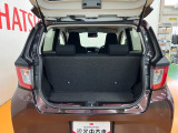 簡単な荷物が載せられるトランクルーム
