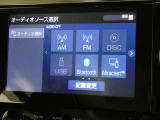 【Bluetooth機能付き】・・・ハンズフリー機能とスマートフォンにインストール済の音楽を聴くことができます。