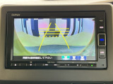 バックカメラ付きで後方の確認も安心です!スムーズな駐車・車庫入れをサポートいたします!