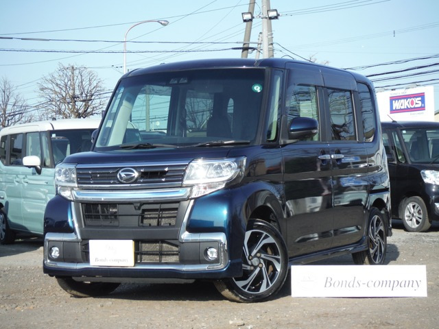 タントカスタム RS トップエディション SAIII 4WD 4WD・ハーフレザーシート・純正ナ...