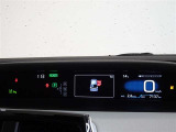 視点移動が少ないセンターメーター、ロングドライブも疲れません。