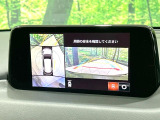 【360&deg;ビューモニター】専用のカメラにより、上から見下ろしたような視点で360度クルマの周囲を確認することができます☆死角部分も確認しやすく、狭い場所での切り返しや駐車もスムーズに行えます。
