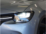 【LEDヘッドライト】省電力で長寿命の明るく運転しやすいLEDヘッドランプです。明るく照らすので暗い夜道からお客様を守ってくれます。お近くの広島マツダまでお越しください。