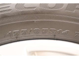 155/65R14    車両装着タイヤサイズです。 タイヤのご相談も石川トヨペットカローラにお任せください