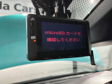 万が一の事故のときもドライブレコーダーがあると安心です。ご利用になる場合は個人情報保護の観点より新品の対応SDカードをお求め下さい。