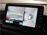 ◆全周囲カメラシステム◆運転席から見えにくい後方などをナビ画面で確認でき運転を支援するシステムです!