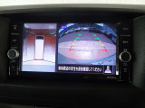アラウンドビュー☆空から見下ろすような視点で、スムーズな駐車と安全確認をサポート!運転の心強い味方になってくれます♪