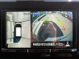 360度アラウンドビューモニター&バックカメラで駐車が苦手な方でも安心です♪