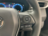 前方の車との車間を設定し、スピードを上げたり緩めたりを自動で行ってくれる追尾式の「レーダークルーズ」。上級装備の一つです!高級車にしかつかない嬉しい機能です。