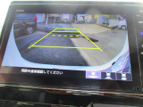 リアカメラで車庫入れ等をアシスト。