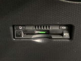 ETC車載器付きです。高速道路の料金所もスムーズに通過できます。