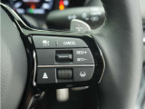◆アダプティブクルーズコントロール◆予め設定した車速内でクルマが自動的に加減速。前走車との適切な車間距離を維持しながら追従走行します。【LKAS】車線維持支援システムでステアリング操作を支援。