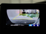 バックも安心のリアカメラ付いています。リアカメラがあると、いつでも安全にバックできますね。死角も減ります。3ビュー切り替え、ガイド線表示なので便利です。