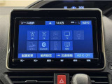 Bluetooth対応、CD/DVD再生機能付き。お好きな音楽を聴きながらのドライブは楽しいですよね〜♪