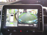 アラウンドビューモニター付き!車両を真上から見ているような映像で車庫入れも安心!!