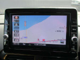 日産純正の地デジ対応ナビゲーションが装着されてます。