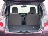 普段のお買い物や通勤、送迎等に十分な荷室スペースを確保しております。セカンドシートを倒すと、大きな荷物の積載も可能です♪