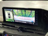 【アラウンドビューモニター】専用のカメラにより、上から見下ろしたような視点で360度クルマの周囲を確認することができます☆死角部分も確認しやすく、狭い場所での切り返しや駐車もスムーズに行えます。