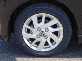 【タイヤ】 【純正14インチアルミホイール】《155/65R14》専用のアルミなのでお車のイメージぴったりですね!