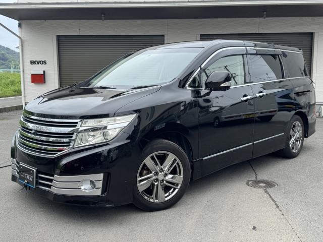 エルグランド 2.5 ライダー 黒クロスシート マニュアルシート 