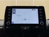 ナビ付きです。目的地を設定すれば、初めての場所でも簡単に行くことが出来ます。
