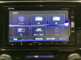 ナビゲーションはフルセグTV、インターナビ対応のGathers純正メモリーナビを搭載しています。Bluetoothオーディオ機能がありますので、スマートフォンなどの音楽も再生できます。