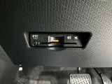 ETC車載器付きです。高速道路の料金所もスムーズに通過できます。