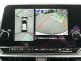まるで空から見下ろしたかのような映像を映し出すアラウンドモニターだから、車庫入れもラクラクです!