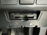 ETC車載器付きです。高速道路の料金所もスムーズに通過できます。
