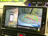 【パノラマモニター】専用のカメラにより、上から見下ろしたような視点で360度クルマの周囲を確認することができます☆死角部分も確認しやすく、狭い場所での切り返しや駐車もスムーズに行えます。