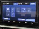 ブルートゥースに接続することにより、スマホに入ったお気に入りの音楽を車内で楽しむことができます♪あると本当に便利な機能になっています!