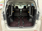 シートが倒せて荷物も楽々