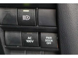 ■AC100V電源■ 車の中で、コンセントが使えます。便利ですね。