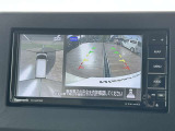 アラウンドビューモニターを装備!アラウンドビューモニターは上空から見下ろしているかのような映像を映し出しています。駐車の時はスムースな駐車ができます。とても便利な装備です。