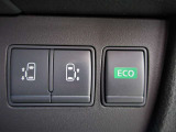両側オートスライドドアとエコモードのスイッチです。