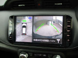 360度廻りを見渡せるアラウンドビューモニター搭載です。