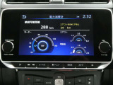 電力消費系もモニターできて、エアコンを使うとどれだけ走れるかなども一目でわかります。