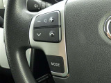 ステアリングスイッチ装備!運転しながら手元でオーディオの操作などができます。