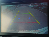 ガイドライン表示機能つきバックモニターです!バックでの駐車時など後方の安全確認ができて安心安全ですね♪