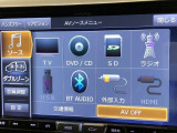 Bluetooth(ブルートゥース)接続機能付き。スマートフォンなどからお気に入りの音楽をワイヤレス再生できます。ドライブがさらに楽しくなりますね。