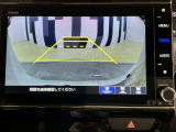 バックカメラ付きで後方の確認も安心です!スムーズな駐車・車庫入れをサポートいたします!