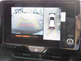 【全方位モニター】全方位モニター搭載!ナビ画面で車両全体を見ながら駐車ができるので安心です♪