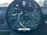MINIナビゲーション 円形有機ELセンターディスプレイ