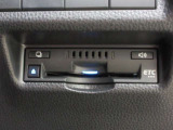 ETC車載器付きです。高速道路の料金所もスムーズに通過できます。
