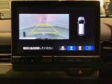 バックでの車庫入れも安心です! リアカメラが付いているバックモニター付のナビを装備しております。バンパーについているソナーや、操作線もついており距離感も画面から確認できます。