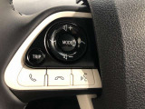 【ステアリングスイッチ】左です。ハンドルから手を離さず、運転に集中したまま手元でオーディオ操作等ができます。
